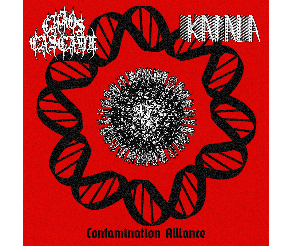 Chaos Cascade/Kapala - Contamination Alliance + Poster, Red Edition...