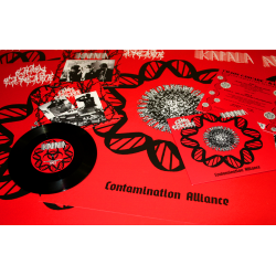 Chaos Cascade/Kapala - Contamination Alliance + Poster, Black Editi...