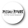 Pissoir Rouge, white (Ger), Button