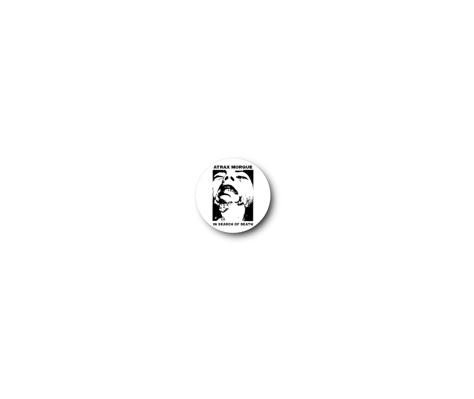 Atrax Morgue - In Search Of Death (Ita), Button