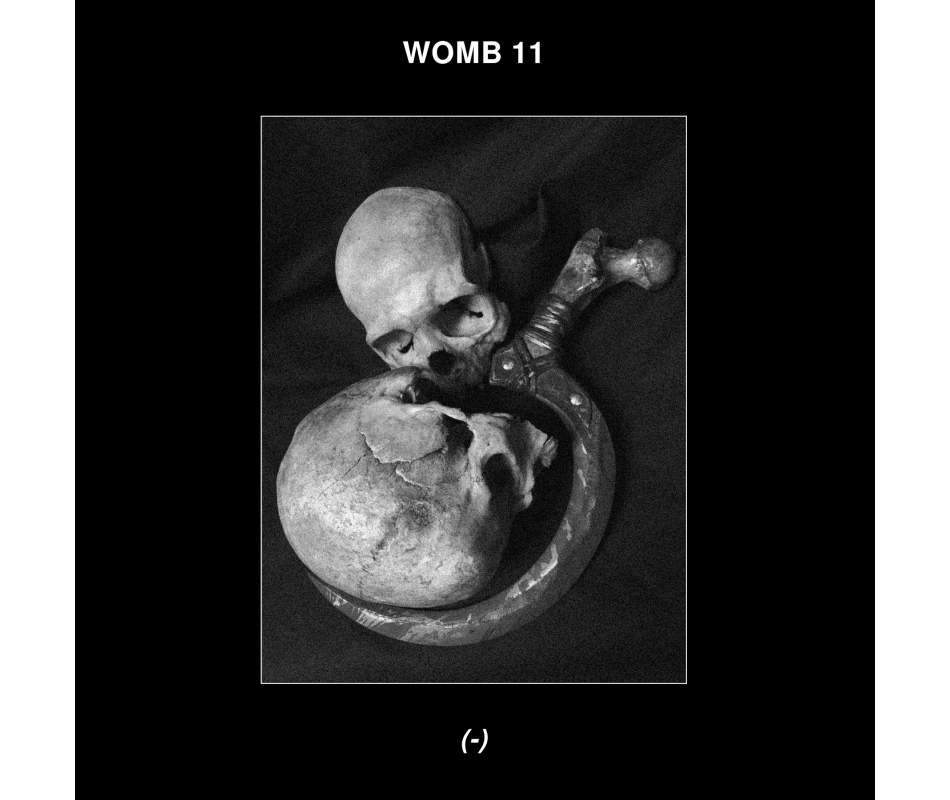 Womb11 - (-) + Poster, Skull-White Edition, Ltd. 100, LP Dunkelheit...