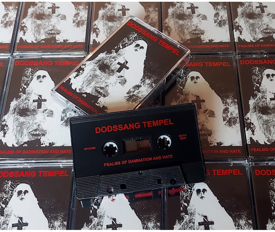 Dodssang Tempel - Psalms Of Damnation And Hate (USA), Tape Dunkelhe...