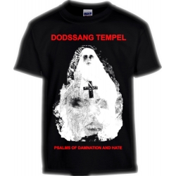 Dodssang Tempel - Psalms Of Damnation And Hate (USA), Shirt Dunkelh...