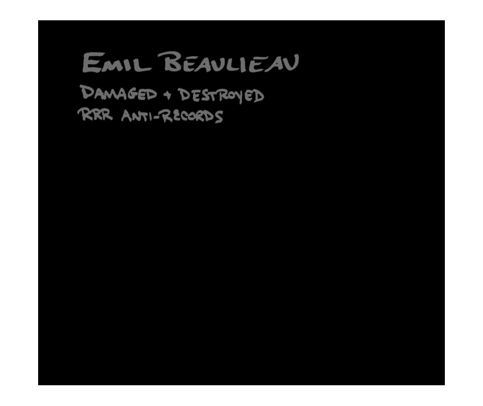 Emil - Beaulieau - Damaged + Destroyed (Hol), CD Freak Animal Records