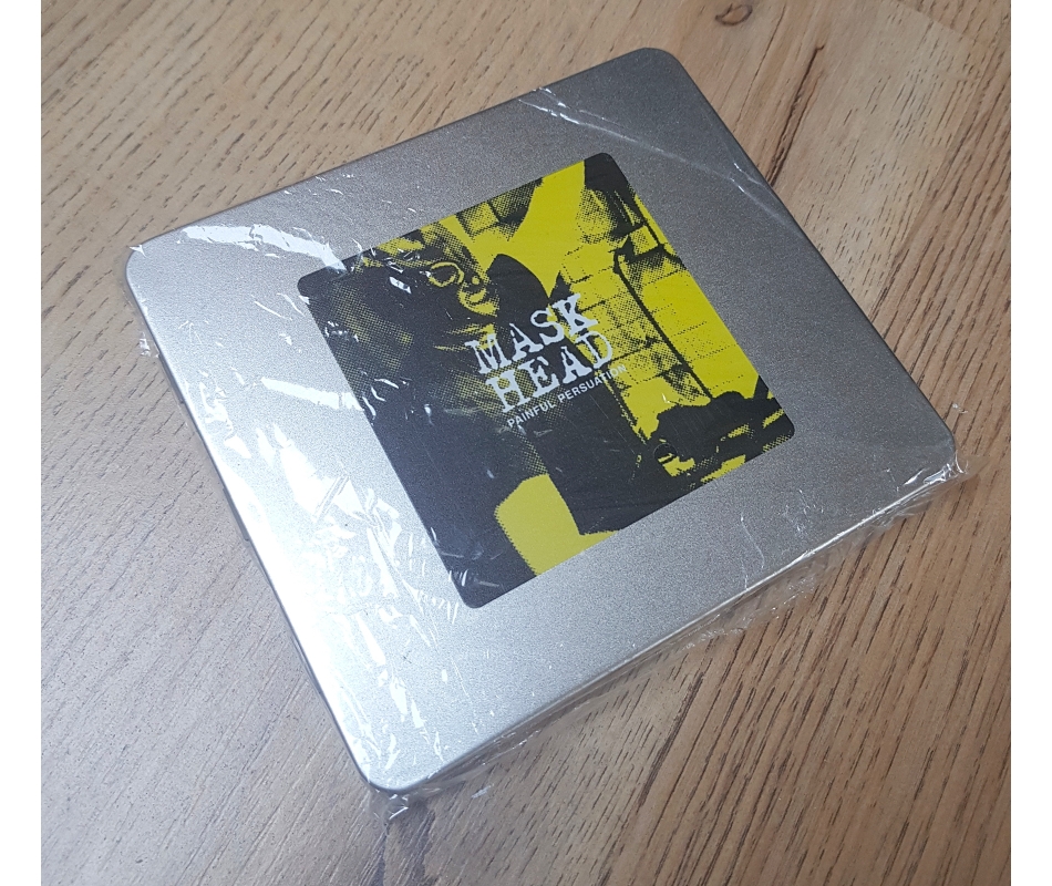 Maskhead - Painful Persuation + 3" CD (Fin), 2CD Metal Box Aussaat