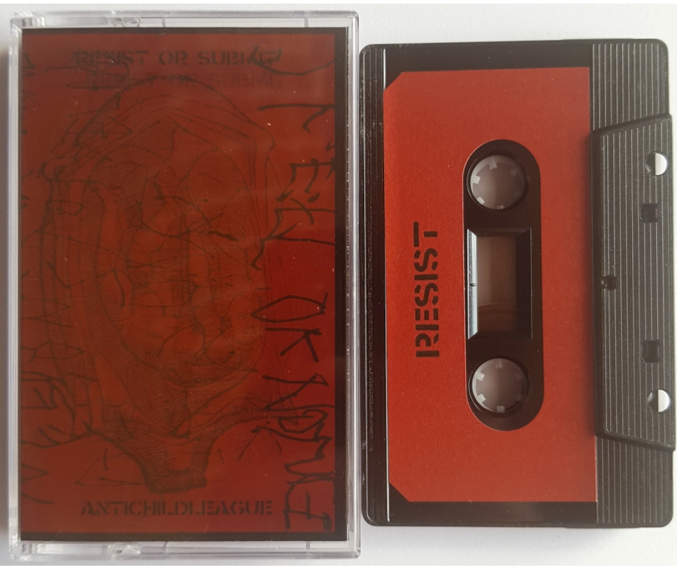 AntiChildLeague - Resist Or Submit (UK), Tape