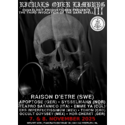 Rituals Over Limburg III, Poster Dunkelheit Produktionen