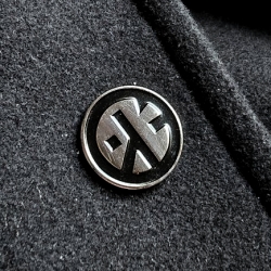 Grimoire De Occulte, GDO (Ger), Ltd. Metalpin in Schatulle Dunkelhe...