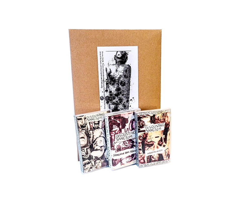 Disgusting Sanctum - s/t (USA), 3 Tape Box Black Psychosis