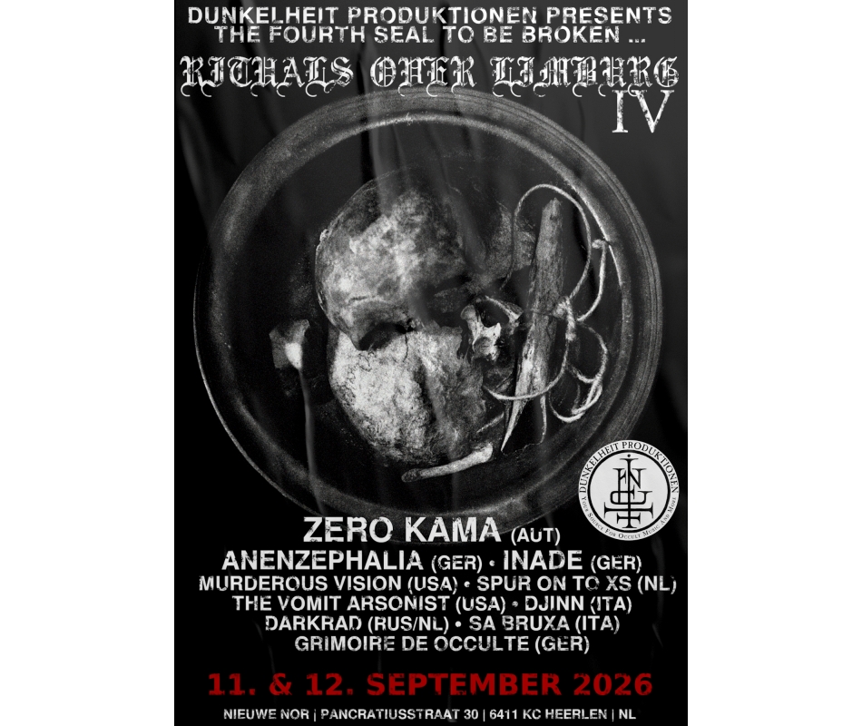 Rituals Over Limburg IV, Poster Dunkelheit Produktionen