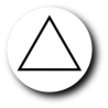 Fire (Alchemical Symbol), white