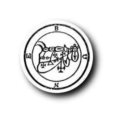 Bune, white (Sigil)